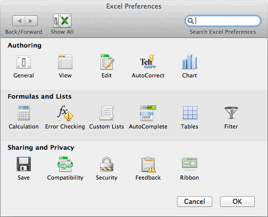 mac vba emulator preferences